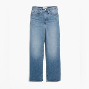 Madewell Perfect Vintage Wide - Leg Crop Jeans size 27